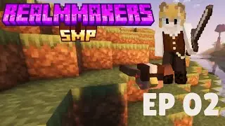 Giving Into My Cat Instincts || Realm Makers SMP s1e2 || Fantasy MC Fabric