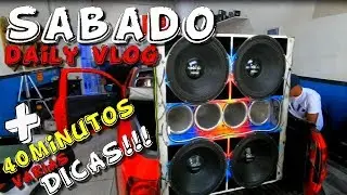 Sabado DAILY VLOG do JEITO QUE VCS GOSTAM... LOJA CHEIA/VARIAS DICAS #58...☢JuNiOr SoM♛&reg;