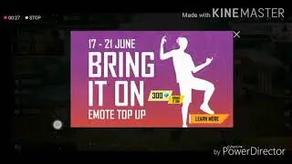Completing new Top up event||Garena free fire||Mini joy