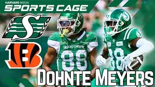 The SportsCage: Grey Cup Champion Dohnte Meyers Discusses Rider Nation and Signing in Cincinnati