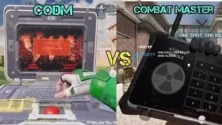 COD Mobile Nuke vs Combat Master ATOMYC FINISH