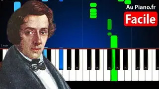 Frédéric Chopin - Nocturne Op.9 n°2 - Piano Tuto FACILE (AuPiano.fr)