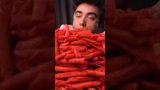 Giant Takis ... 🥵 #shorts #crunchy
