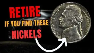 The Most Valuable Monticello Jefferson Nickels Rare Coins Worth Million Dollars in 2025! #coin #usa
