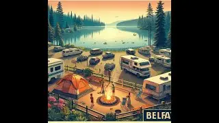 Belfair State Park Campground Tour &ndash; Beach Loop, WA