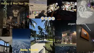vlog: holiday travel, family lore, new year resolutions, trapped at airport, Miami