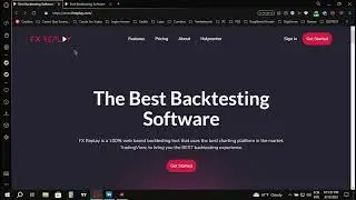 Como Eu Fa&ccedil;o Backtest FX Replay