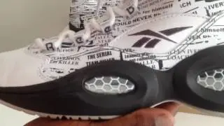 Reebok Question Mid Misunderstood Good Bad White Black Iverson V69765