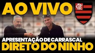 🔴 APRESENTAÇÃO DE JORGE CARRASCAL NO FLAMENGO | COLETIVA DIRETO DO NINHO