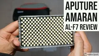 Aputure Amaran AL-F7 Review, Light Tests - User Friendly On-Camera LED Light