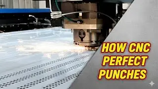 HOW CNC PUNCHING CREATES PERFECT HOLES|CNC WORKS