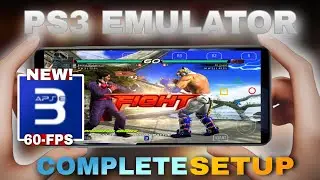 😱Aps3e EMULATOR | TAKKEN 6 COMPLETE SETUP And Best settings | Running Full Speed 60 fps~
