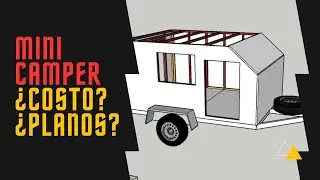 Planos en 3d, medidas, costos, pesos y m&aacute;s. Micro camper😊😊