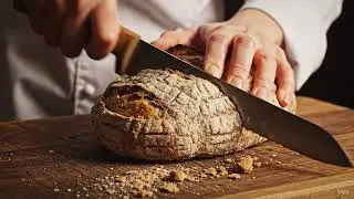 ASMR Bread Cutting Video
