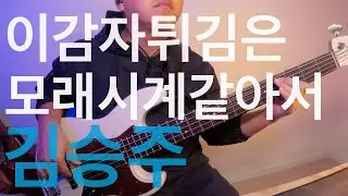 이감자튀김은모래시계같아서 - 김승주 / Bass Cover / Black Smoker Beta J5 #678