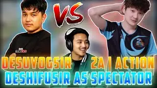 DEsuyogSIR VERSUS 2A Action FRIENDLY TDM 🔥|| DEshifuSIR AS SPECTATOR 🤩 || DE VS 2A TDM - GAURABYT ||