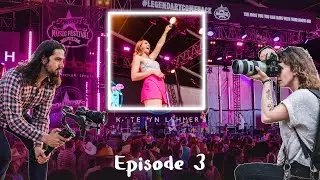 We film Katelyn Lehner in the Cowboys tent - Calgary Stampede Episode 3