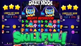 MIGHTY MUSHROOM🍄SHOWDOWN Daily Mode #MatchMasters