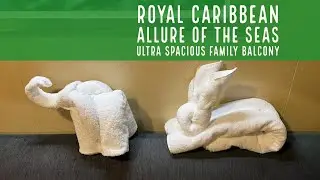 Allure of the Seas Cabin 11166 - Ultra Spacious Family Balcony Tour 2021