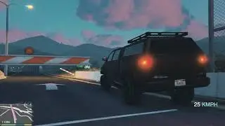 ENTERING FORT ZANCODA BASE |  WITHOUT PERMISSION WITH BLACK 4X4 OFFROAD Vehicle #gfd0 #gtav