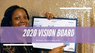 2020 Vision board ideas | Vision board examples | My First vision board