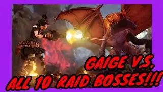 Gaige The Mechromancer V.S.  All 10 Raid Bosses in Borderlands 2
