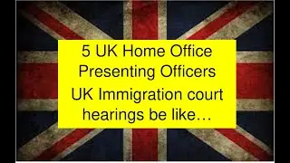 UK Immigration court hearings be like - 5 UK Home Office Presenting Officers in court