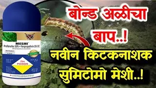 सुमिटोमो मेशी किटकनाशक पूर्ण माहिती / कापूस बोन्ड अळी / Sumitomo Meshi Insecticide