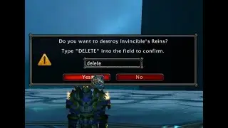 Deleting Invincible's reins