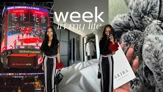 WEEK IN MY LIFE🤍| christmas pictures, ATL trip, Lenox mall, NBA game
