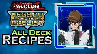 Yu-Gi-Oh! Legacy of the Duelist - All Seto Kaiba's Deck Recipes