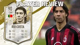 UNDERRATED CARD? 🤔 90 PRIME ICON RUI COSTA PLAYER REVIEW! FIFA 22 ULTIMATE TEAM