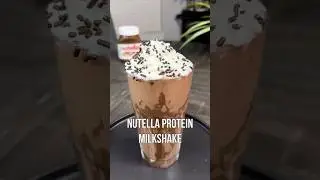 Nutella Protein Milkshake with Legion Whey+ 🍫🥤