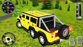 8x8 Offroad Mud Truck Driving Spin Tires - 4x4 Jeep Simulator - Best Android GamePlay