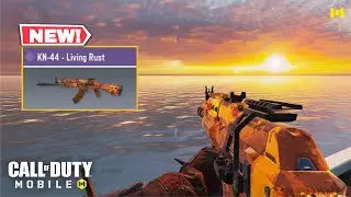 *NEW* EPIC KN-44 Living Rust Gameplay || Call of Duty Mobile || 60 Fps