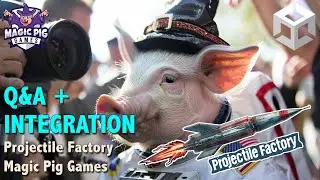Unity RPG Game Dev LIVE &bull; #152 &bull; Projectile Factory Integration + Q&A Time