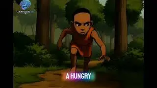 The hunter and lion #hunter #lion #story #,youtube #fighting 