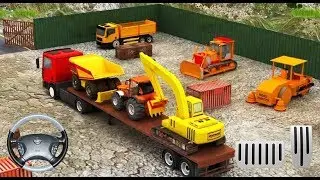 City Road Builder 2018 - Heavy Crane To Build Roads - Android Gameplay Video