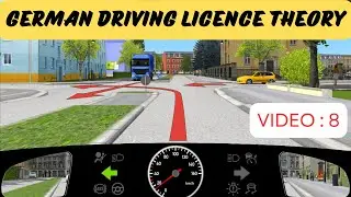 German Car Driving License Theory (Video:8)Tamil