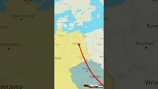 Distance between Berlin Germany to Bucharest Hungary #distancemeasurement #automobile #militaryevery
