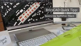 BricsCAD Quicktipp: nur Texte mit bestimmter Höhe auswählen