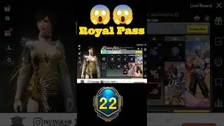 Royal Pass M22 Month 22 Royal Pass New Season Pubg #shorts #short #viral #viralyoutubevideo