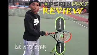10 year old TopSpin Pro review #Hotboy #TopSpinpro #topSpinProReview #UstaEastern #YouthTennis