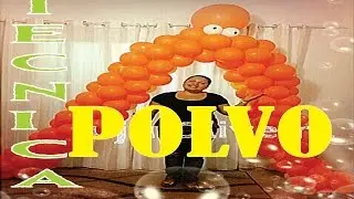 Como fazer Polvo de Balões técnica