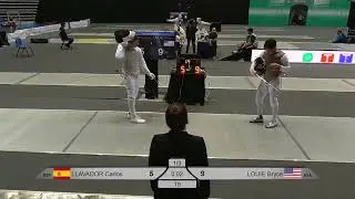 Tunis World Cup 2024 SMF - L8 - Carlos Llavador ESP v Bryce Louie USA
