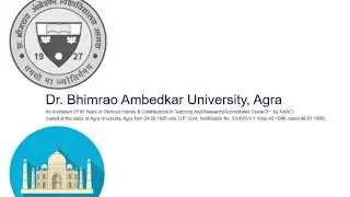 Dbrau Agra University New Website Design || Exam 2021 || Dr Bhim Rao Ambedkar University Agra