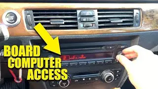 Settings Configuration Without iDrive - BMW E90 E91 E92 E93