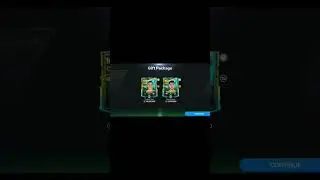 I got free gift package in fifa #fifa #football #messi #ronaldo #shorts