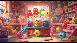 ABC in the Candy Shop 🍭🍬 | Learn Alphabet for Kids | Fun ABC Learning Adventure