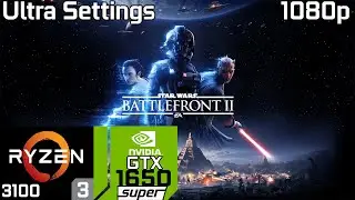 Star Wars Battlefront 2 on GTX 1650 Super | 1080p - Ultra Settings | Ryzen 3 3100